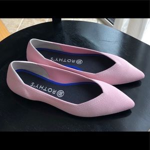 Rothy’s PINK BIRDSEYE, size 10